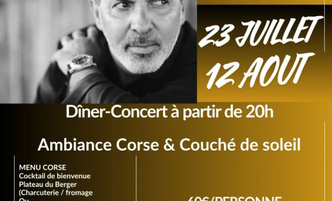 Nos soirées corses au Goéland Beach